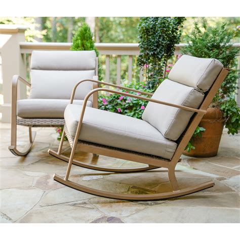 Leisure Made Talbot Outdoor Rocking Chair 2 Pack