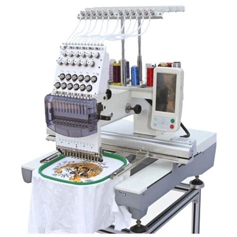 Commercial Computerized Embroidery Machine Single Head With Touch