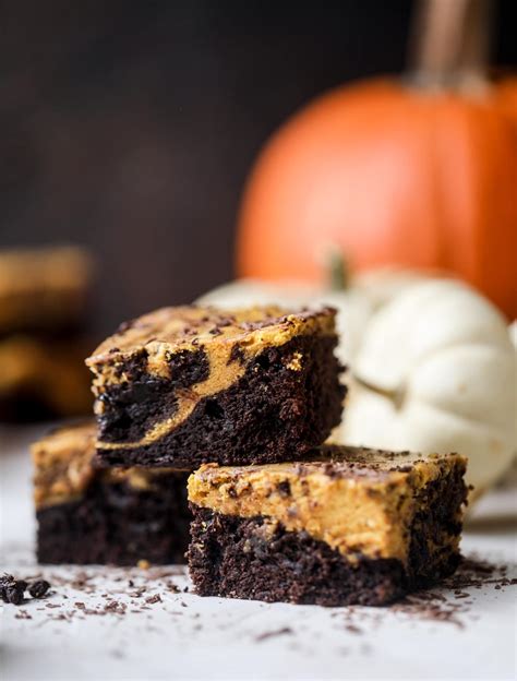 Pumpkin Brownies Pumpkin Fudge Brownies Recipe