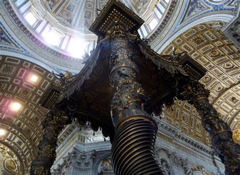 Peter's basilica, the church of the popes. St. Peter's Baldachin | | Alluring World