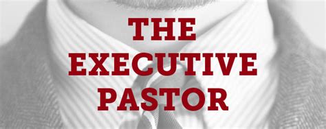 The assistant to the senior pastor is responsible for managing the operations of the senior pastor's office and provides direct support to the senior pastor by assisting in the management of his interactions and relationships with a wide range of constituencies. The Executive Pastor: Five Trends | Church Answers