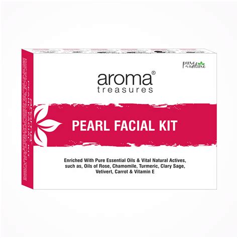 Aroma Treasures Pearl Facial Kit For All Skin Types 30gml