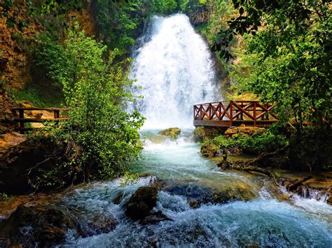 Waterfall In Forest Fondo De Pantalla Hd Fondo De Escritorio