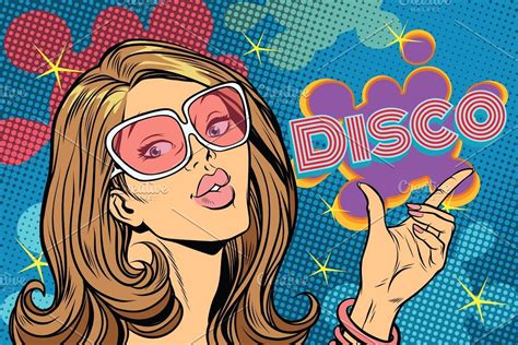 Art Disco Disco 70s Disco Night Pop Art Retro Poster Retro Comic