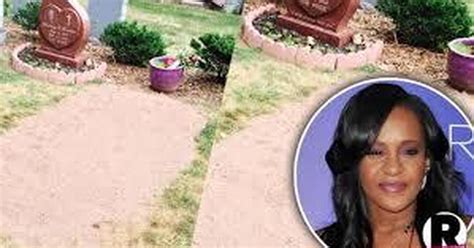 1st Photos Of Whitney Houstons Daughters Grave Lands Online Pulse Ghana