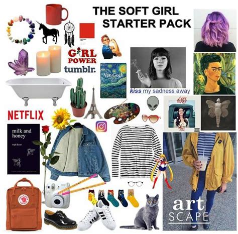 Soft Girl Soft Girl Starter Pack Indie Alternative Outfits