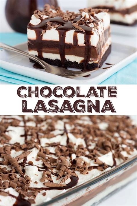 Some recipes have been passed down from classical times having originated with the. Chocolate Lasagna in 2020 | Summer desserts, Chocolate ...