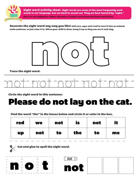Sight Word But Worksheet