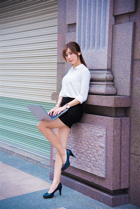 1920x1080px 1080p Free Download Women Model Asian Brunette Heels