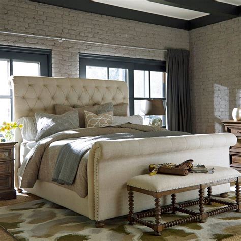 Some also want a collection of furniture for the bedroom, so the. Tufted sleigh bed. | Universal furniture bedroom ...