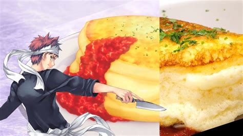Food Wars Omelette Souffle 食戟のソーマ Top Anime Food Fast Omelette