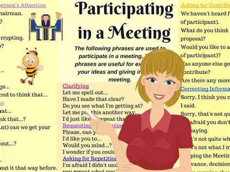 Useful English Phrases For Running A Business Meeting English Phrases