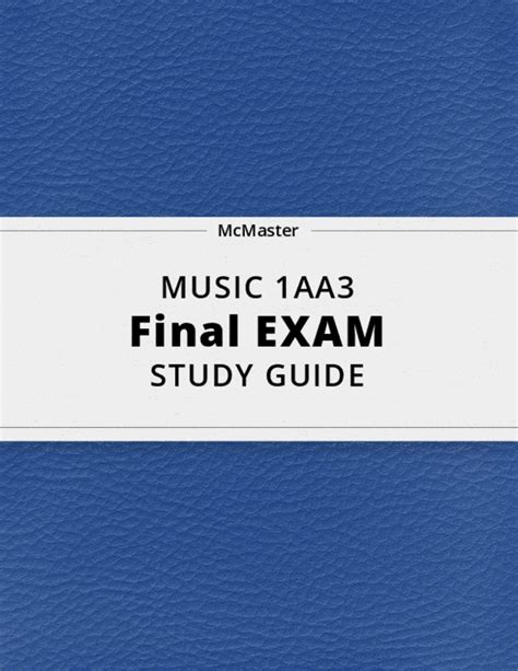 Study Guides For Music 1aa3 At Mcmaster University Oneclass