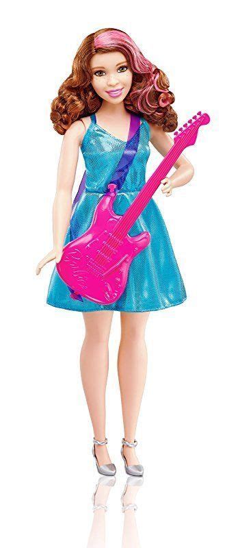 Barbie Careers Pop Star Doll With Guitar Mattel 2016 Dvf52 For Sale