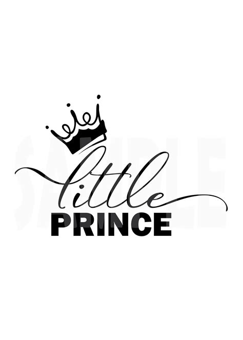 Little Prince Clip Art Svg Eps  Png Etsy