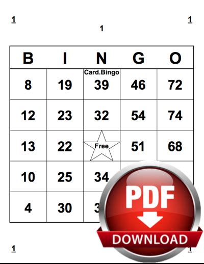 Printable bingo cards are perfect to use for a party or the classroom. Critical Printable Number Bingo Cards 1 75 | Brad Website