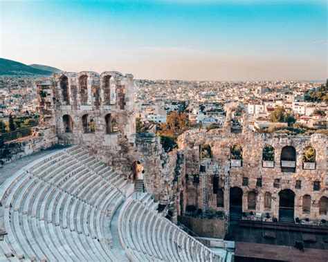 Acropolis Theatre Of Dionysus Athens Greece We Did It Our Way