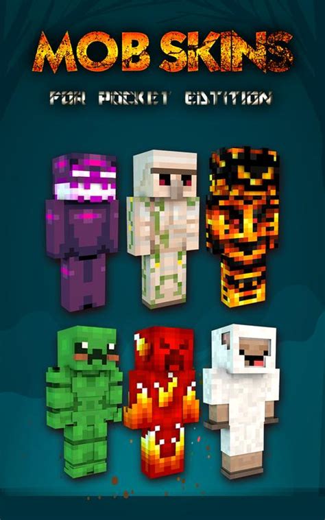 Mob Skins For Mcpe For Android Apk Download