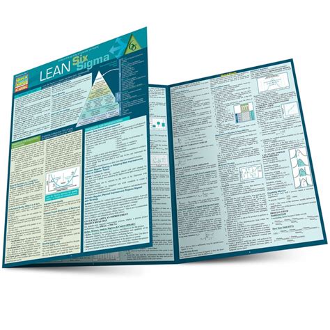 Quickstudy Lean Six Sigma Laminated Reference Guide