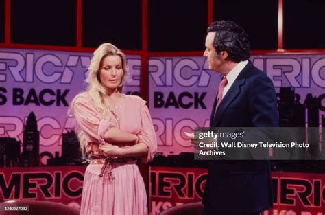Bo Derek Being Interviewed By Stanley Siegel On The Abc Tv Series News Photo Getty Images