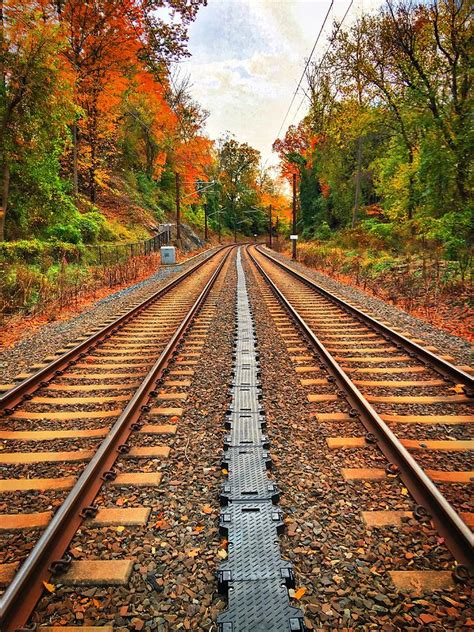 Autumn On The Railroad Photograph By Doug Swanson Fine Art America