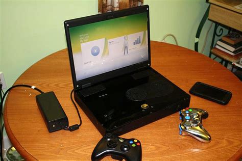 Xbox 360 Slim Turned Into An Even Slimmer Laptop Photos Mikeshouts