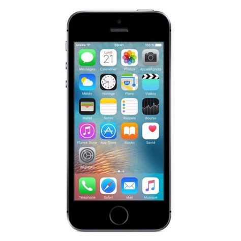 Apple Iphone Se 16 Go Gris Sidéral Cdiscount Téléphonie