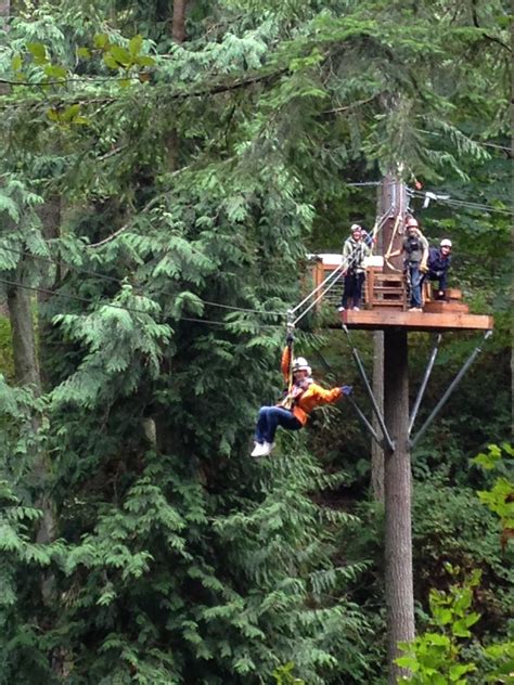 Get fitted for the zipline, learn some basic safety instructions, and then fly away over the canopy of the rainforest in the sierra madre mountains. Canopy Tour (Zipline) Guide in Camano Island, WA, United ...