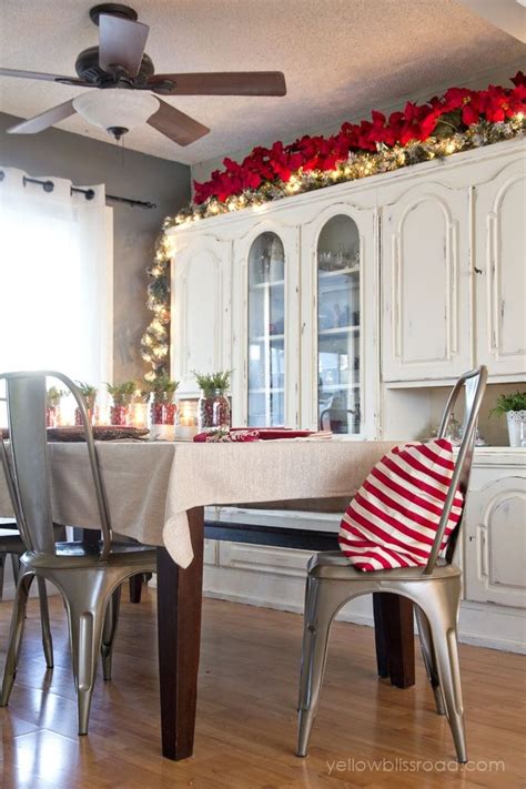 The Best Ideas To Decorate Kitchen Cabinets For Christmas References