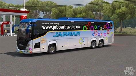 Jabbar Travels Skins For Scania Touring Ets2 Indian Mods