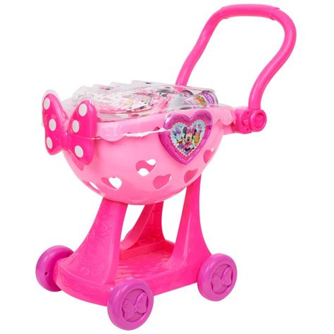 Just Play Minnies Happy Helpers Bowtique Shopping Cart Kids Toys For