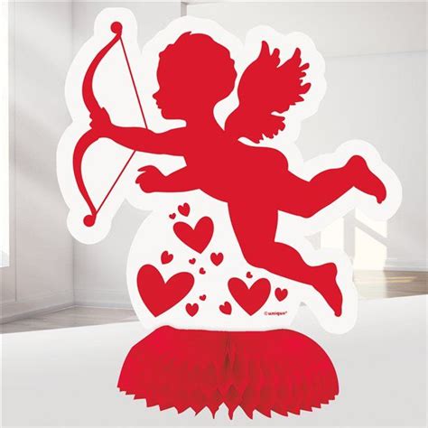 Mini Cupid Honeycomb Decorations 15cm Valentines Day Decorations