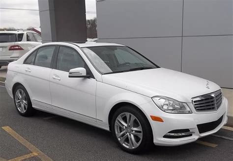2014 Mercedes Benz C Class C300 White Call For More Information
