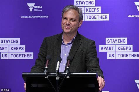 I have just come out of a briefing with the premier and the deputy premier. Victorian Chief Health Officer Brett Sutton was the star ...