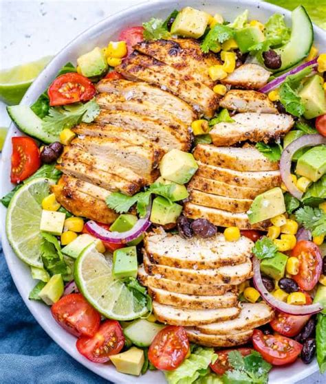The Best Southwest Chicken Salad Healthy Fitness Meals