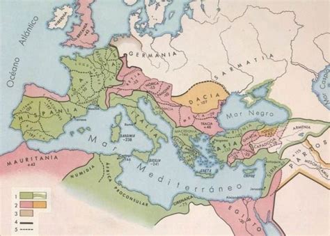 Archibiblia Mapa Imperio Romano Siglo Ii