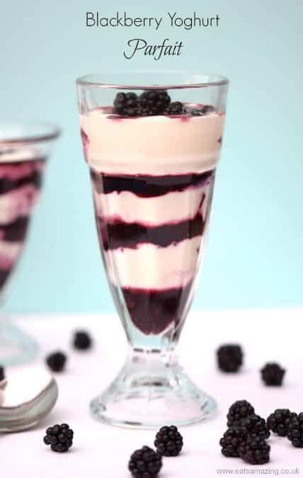 Easy Healthy Blackberry Yoghurt Parfait Recipe Just 3 Ingredients A