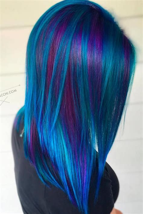 Best Purple And Blue Hair Looks Hair Color Purple Hair Styles Hair