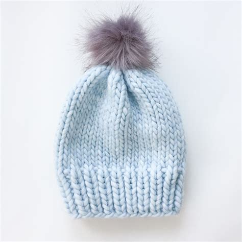 Ravelry Simple Chunky Wool Knit Hat Pattern By Ashley Lillis