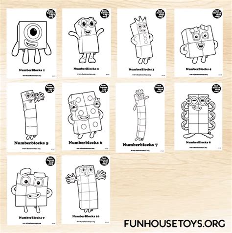 List Of Numberblocks 20 Coloring Pages References