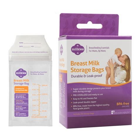 Our storage bags are for moms who don't need or want to pump directly into the bag, while our. Milkies Breast Milk Storage Bags