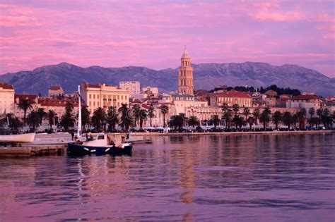 Sunset In Split Croatia Stock Photo Image Of Bell 170320608