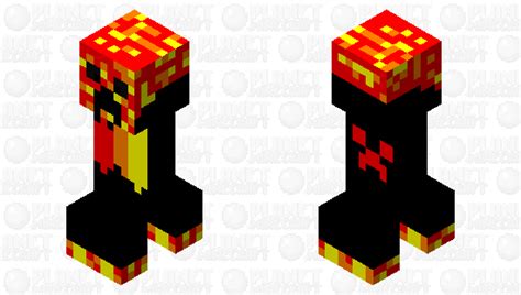 Real Lava Creeper Aka Prestonplayz Minecraft Mob Skin
