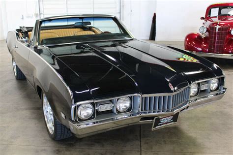 1968 Oldsmobile Cutlass 230 Miles Blue Convertible For Sale