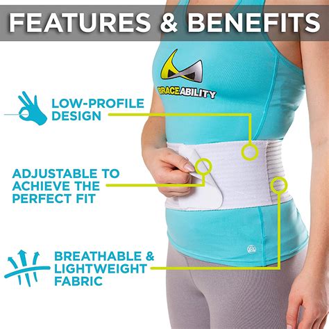 Buy Braceability Hernia Belt For Men And Women Stomach Truss Binder