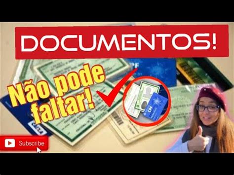 Documentos Que Voc Precisa Trazer Para Portugal Youtube