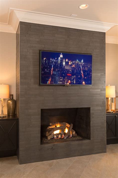 Flat Screen Fireplace