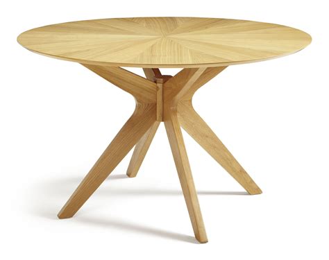 Bexley Round Oak Dining Table 160cm Round Oak Dining Table Dining