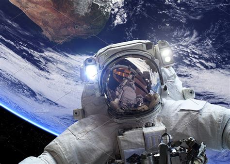 Astronaut In Space Containing Space Cosmos And Astronaut Astronauts