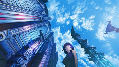 Hintergrundbilder Illustration Anime Mädchen Blau Bildschirmfoto